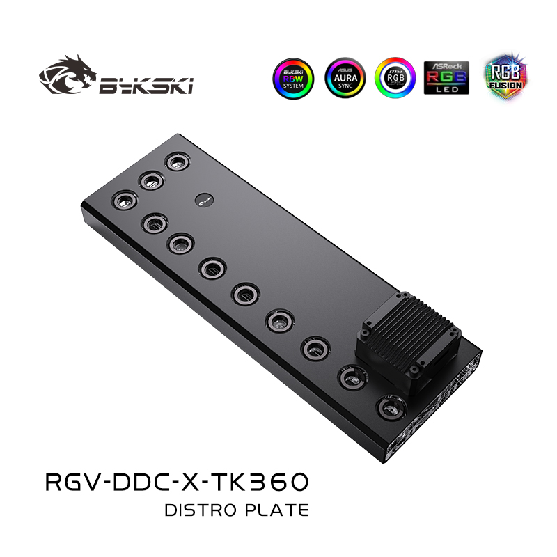 Distro Plate Ddc Pump Combo - Bykski akrilik Distro plaka/kurulu PC soğutucu