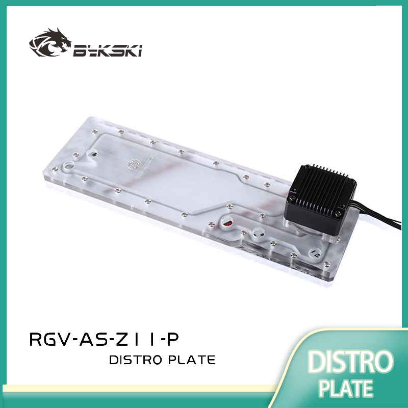 Distro Plate Ddc Pump Combo - BYKSKI RGV-AS-Z11-P Akrilik Tank, ASUS ROG