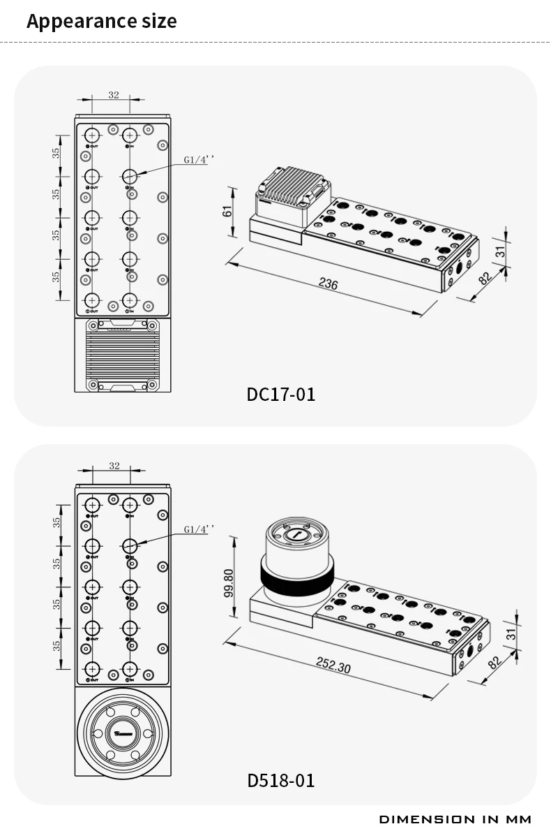 Barrow DC17-01 Paslanmaz Çelik - Integrated Pump Reservoir Distro Plate incelemesi ve fiyatı